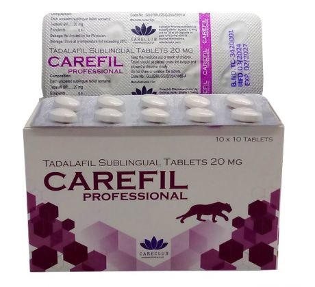 Carefil 20mg Sublingválne tablety 20mg